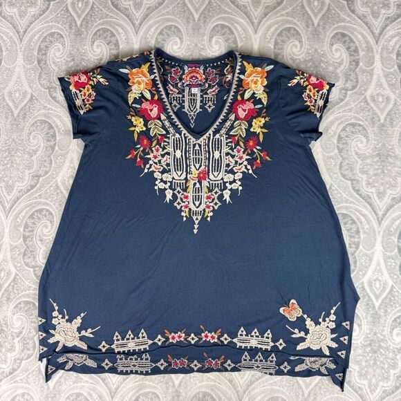 Womens Johnny Was Izora Knit Drape Top - Picture 1 of 3